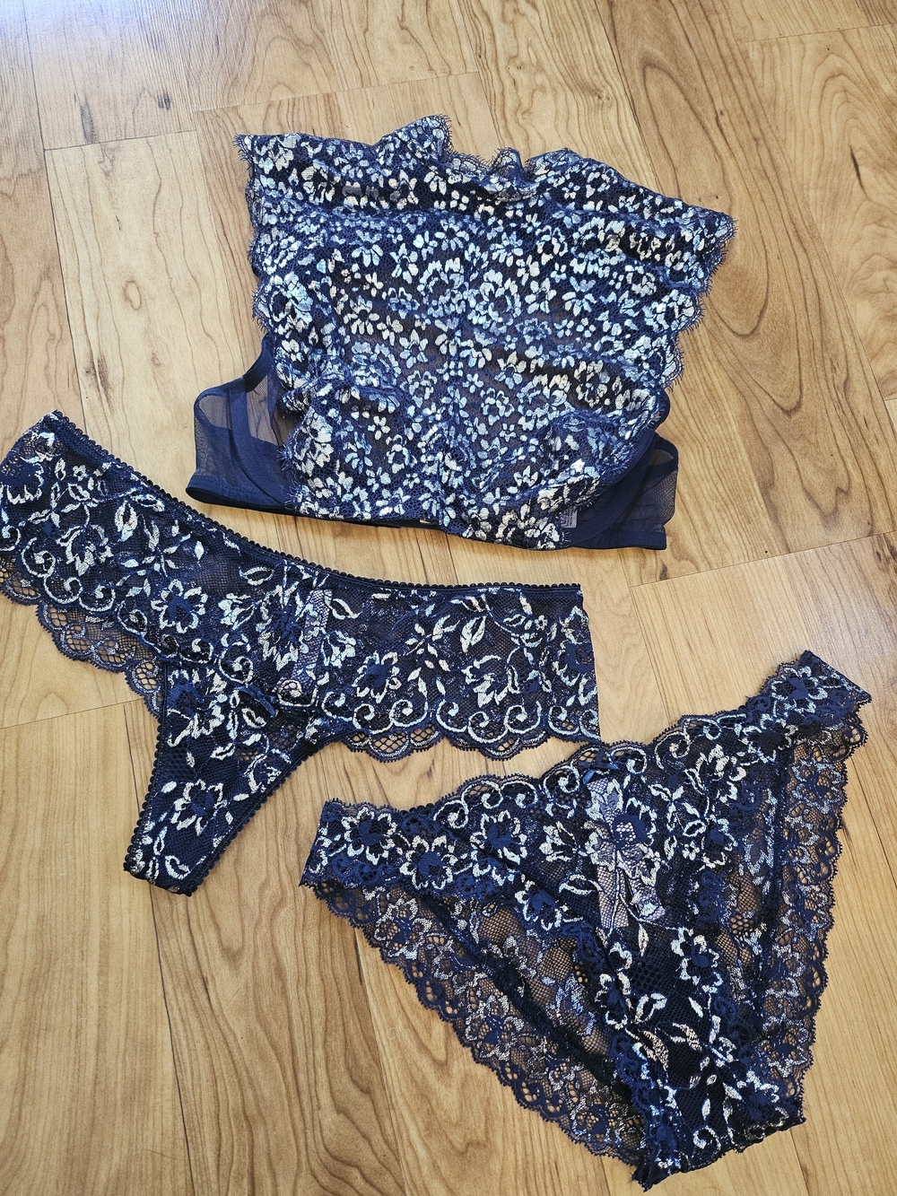 VS Blue Shimmer Matching Set